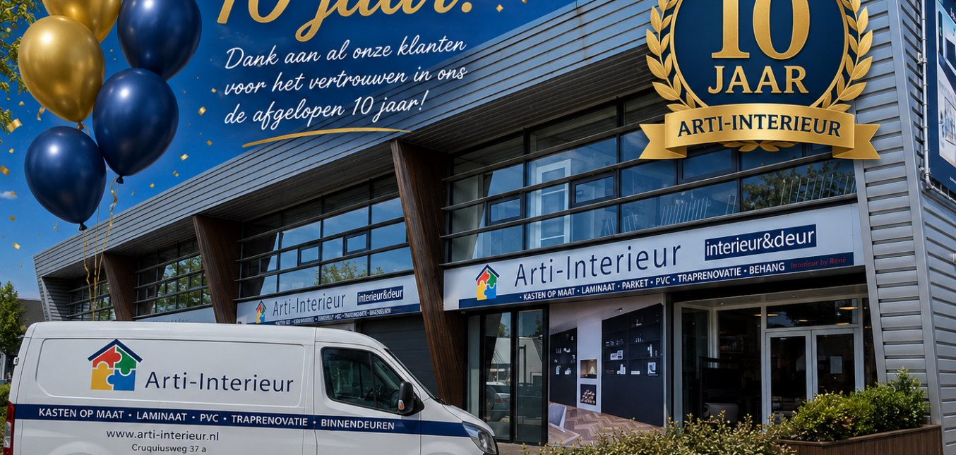 Arti-Interieur bestaat 10 jaar